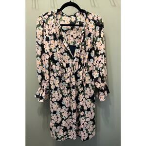 J. Crew Floral Dress with Slip - Women's Size Small